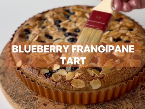 Blueberry Frangipane Tart