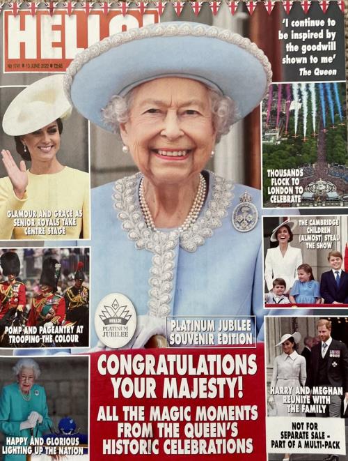 HELLO! Platinum Jubilee Souvenir Issue